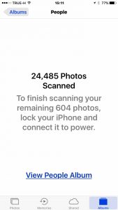 screen shot shows iPhone is basically done in less than a week.